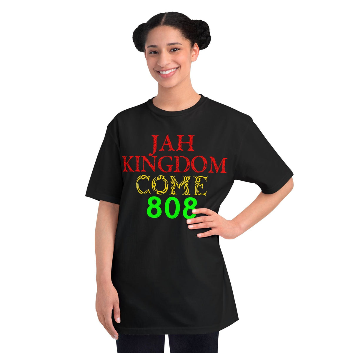 Jah Kingdom Come 808 T-Shirt — Reggae Rasta Vibe Tee