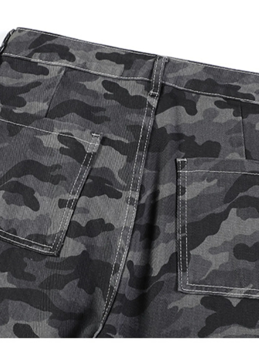 Men's Camo Wide-Leg Pants