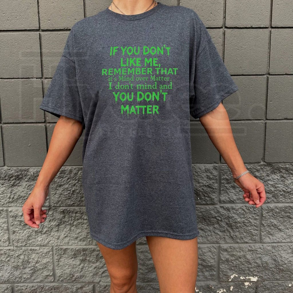 Plus Size Mind Over Matter T-Shirt