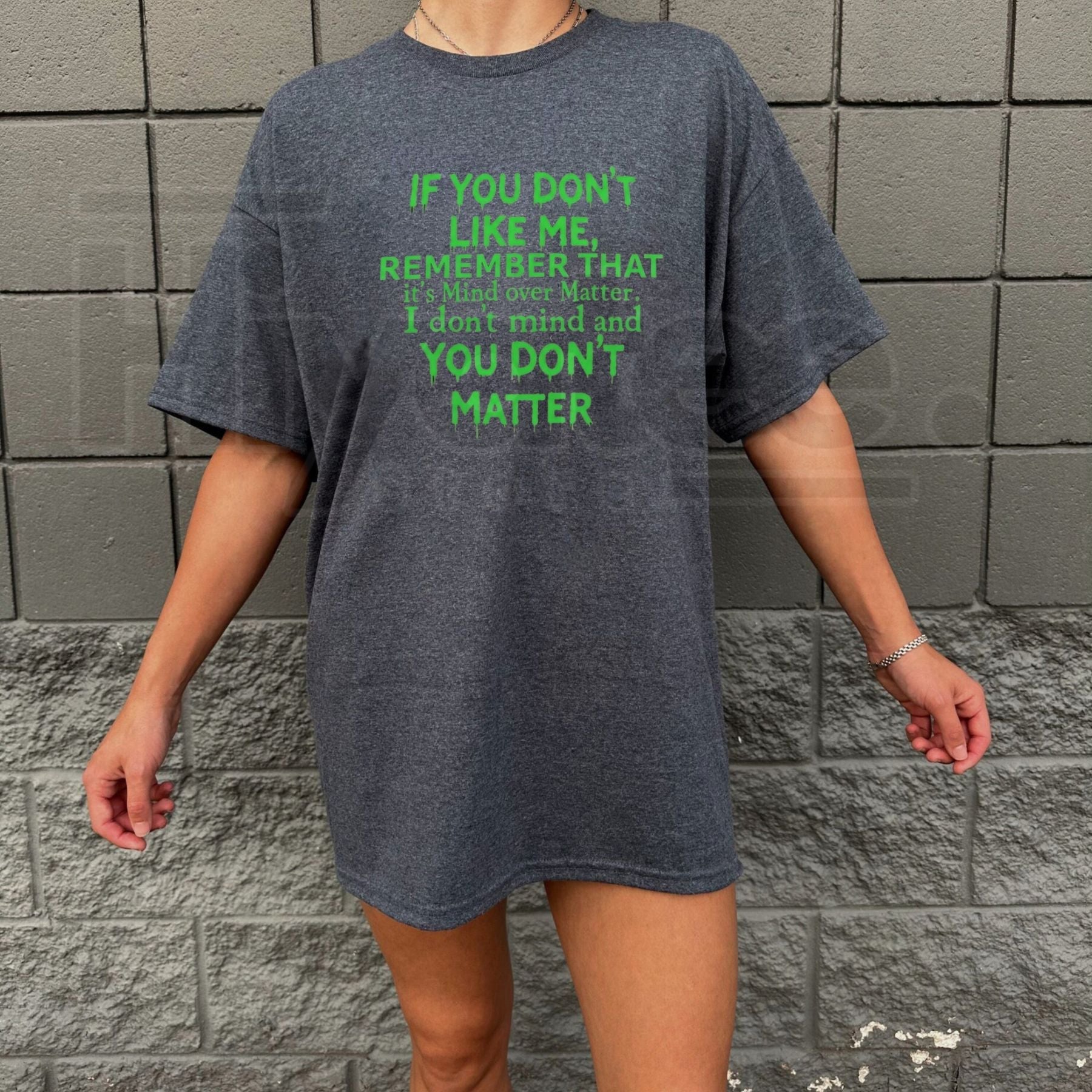 Plus Size Mind Over Matter T-Shirt