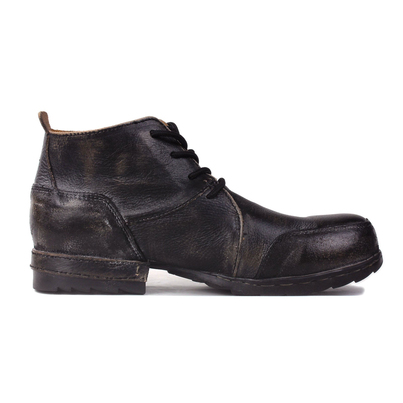 Men's Leather Ankle Boots OS-6015-7-Vintage-US-R