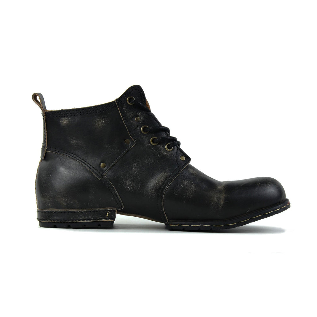 Men's Leather Ankle Boots OSS-6015-2-Retro