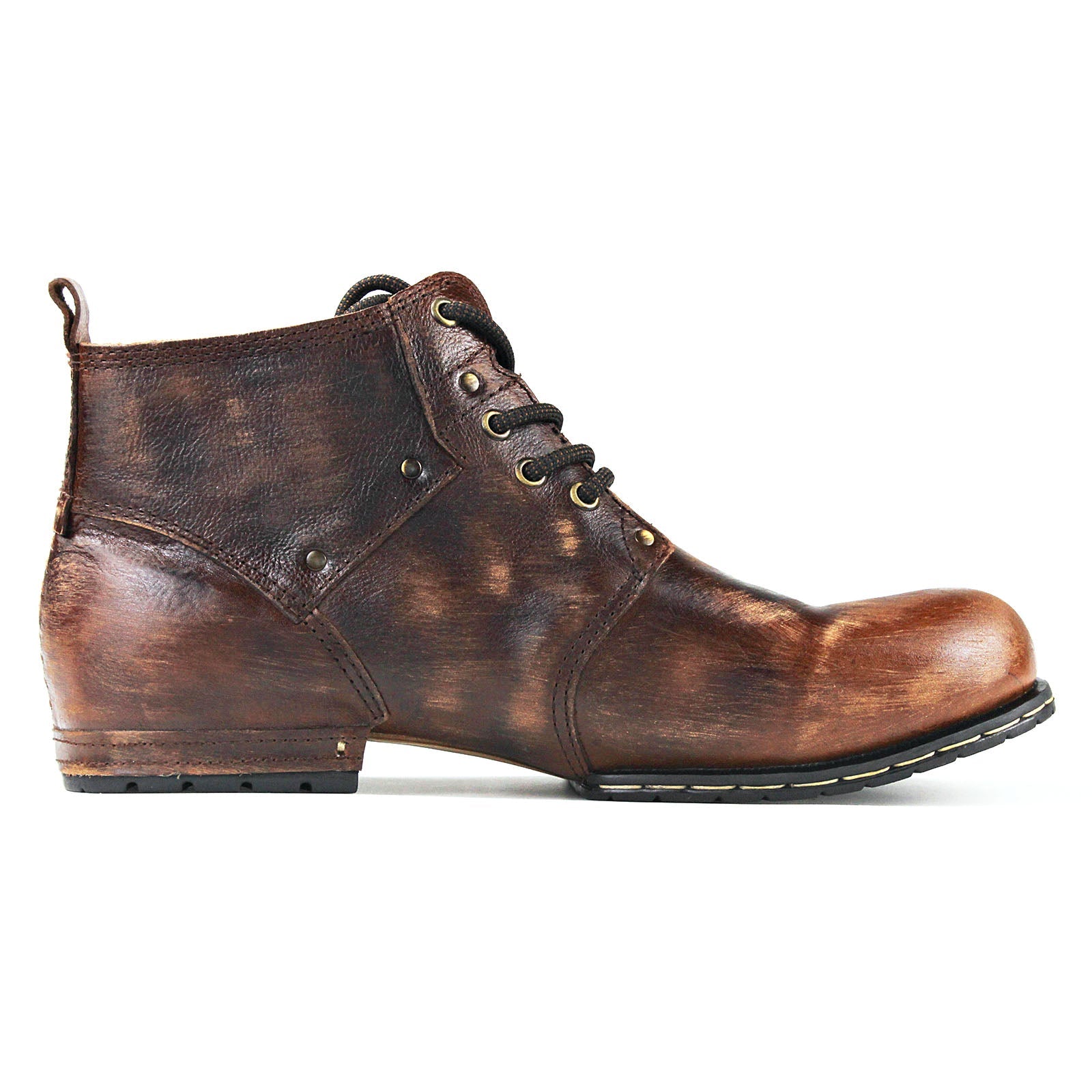 Men's Leather Ankle Boots OSS-6015-2-Retro