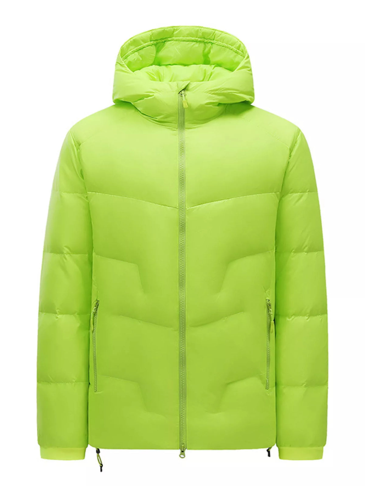 Men's Plus Size Hooded Padded Winter Puffer Jacket