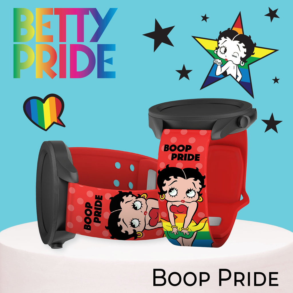 Betty Boop Pride HD  Watchband for Samsung, Garmin, Fossil, and More for Samsung, Garmin, Fossil, and More
