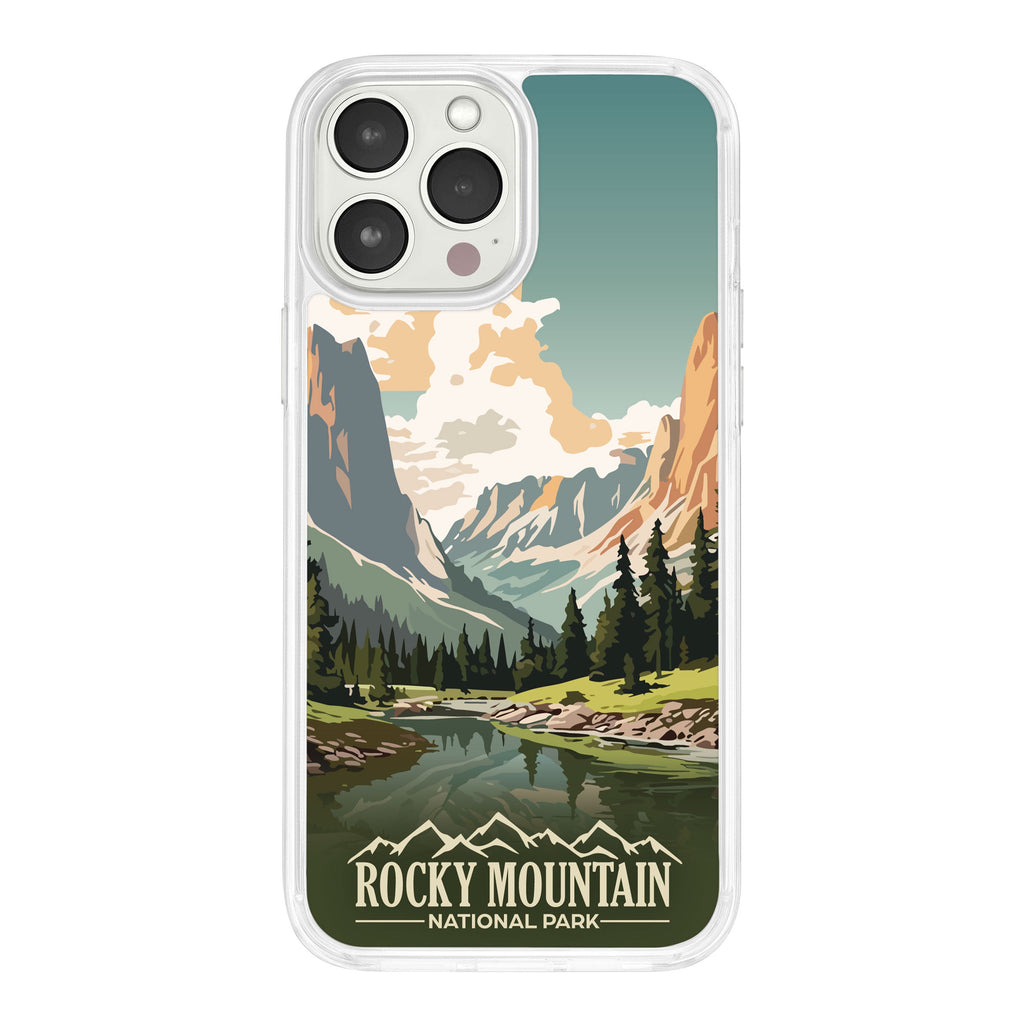 National Parks Rocky Mountain HD Apple iPhone 13 Series Mag-Safe Phone Case