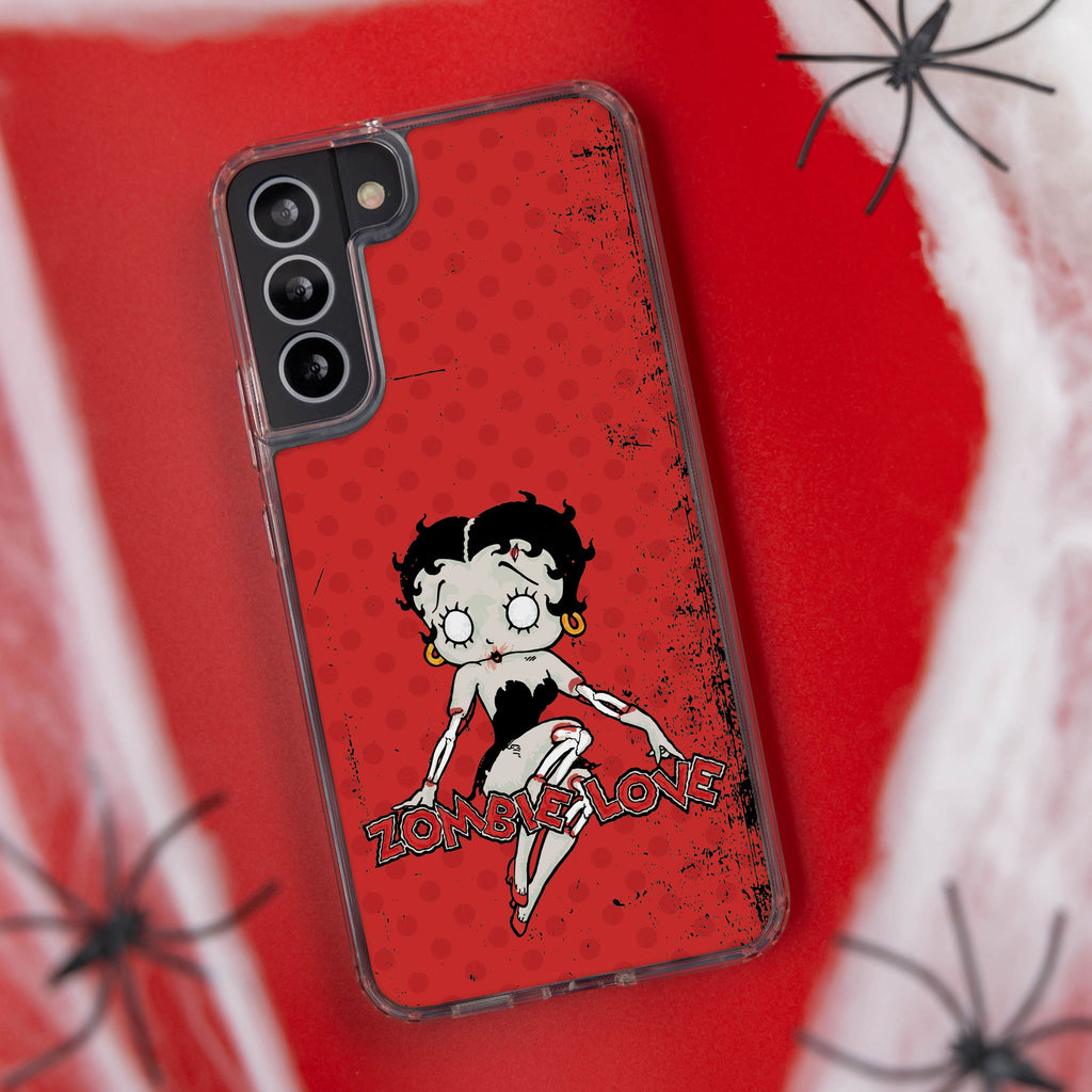 Betty Boop Zombie Love HD Samsung Galaxy S22 Series Phone Case