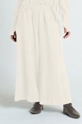 French Terry Flooded Pants - Stone