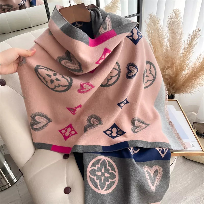 Raw Hem Scarf