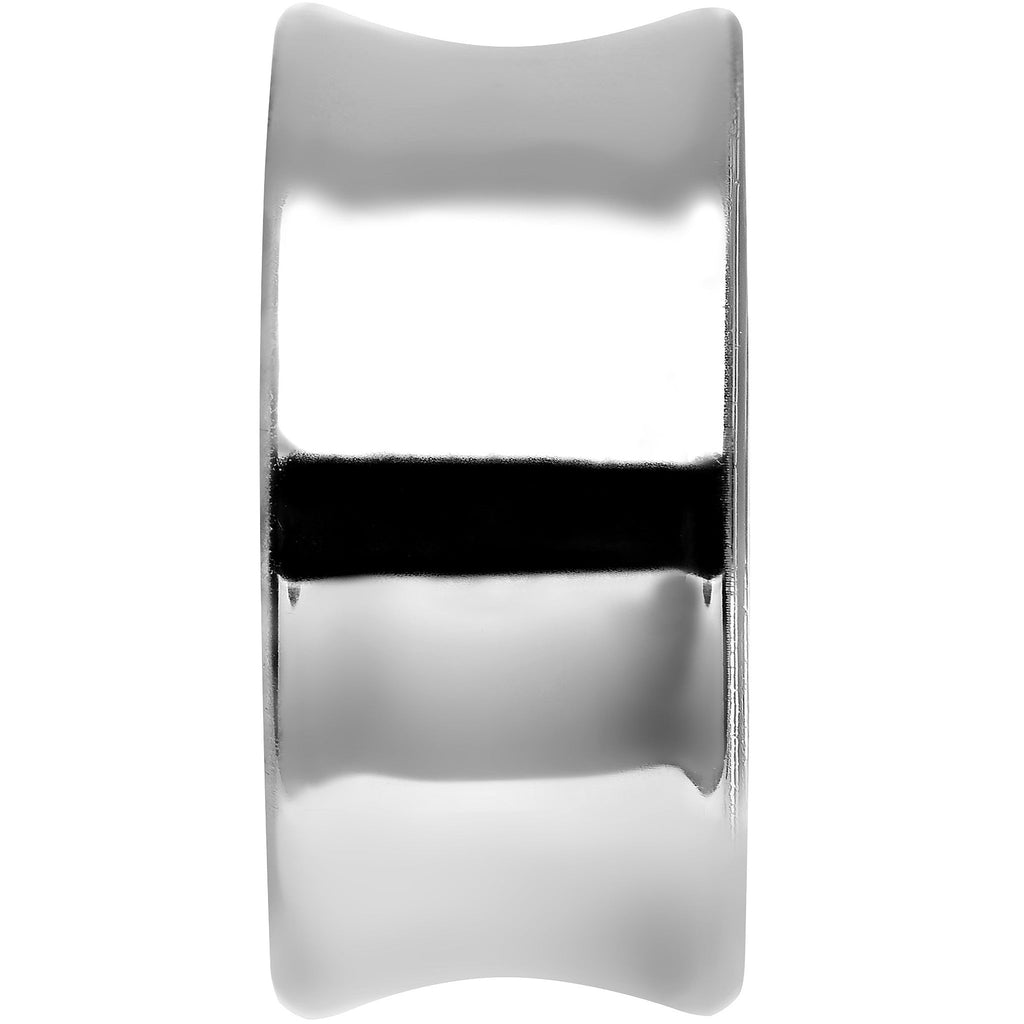 20mm Clear Acrylic Pinwheel Saddle Plug