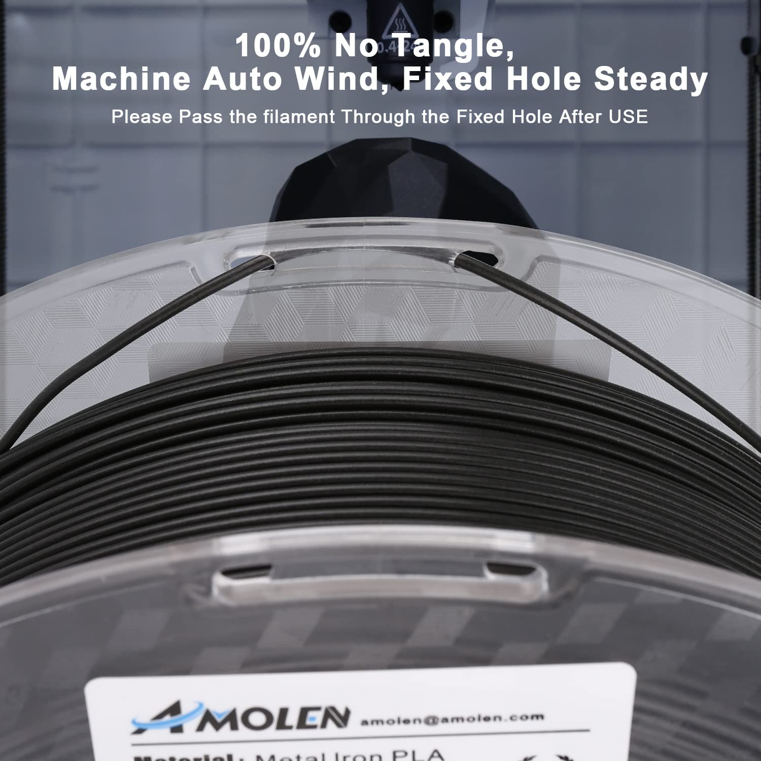 PLA Metal 1.75mm, 1KG/2.2LB
