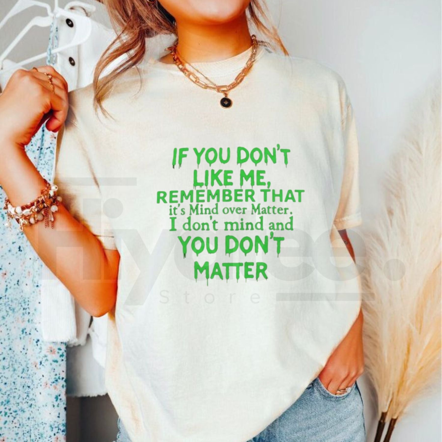 Plus Size Mind Over Matter T-Shirt