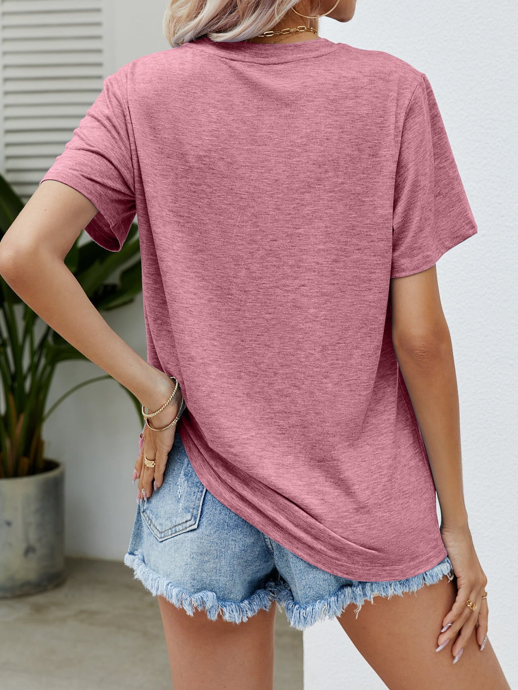 USA Flag Graphic Tee for Women