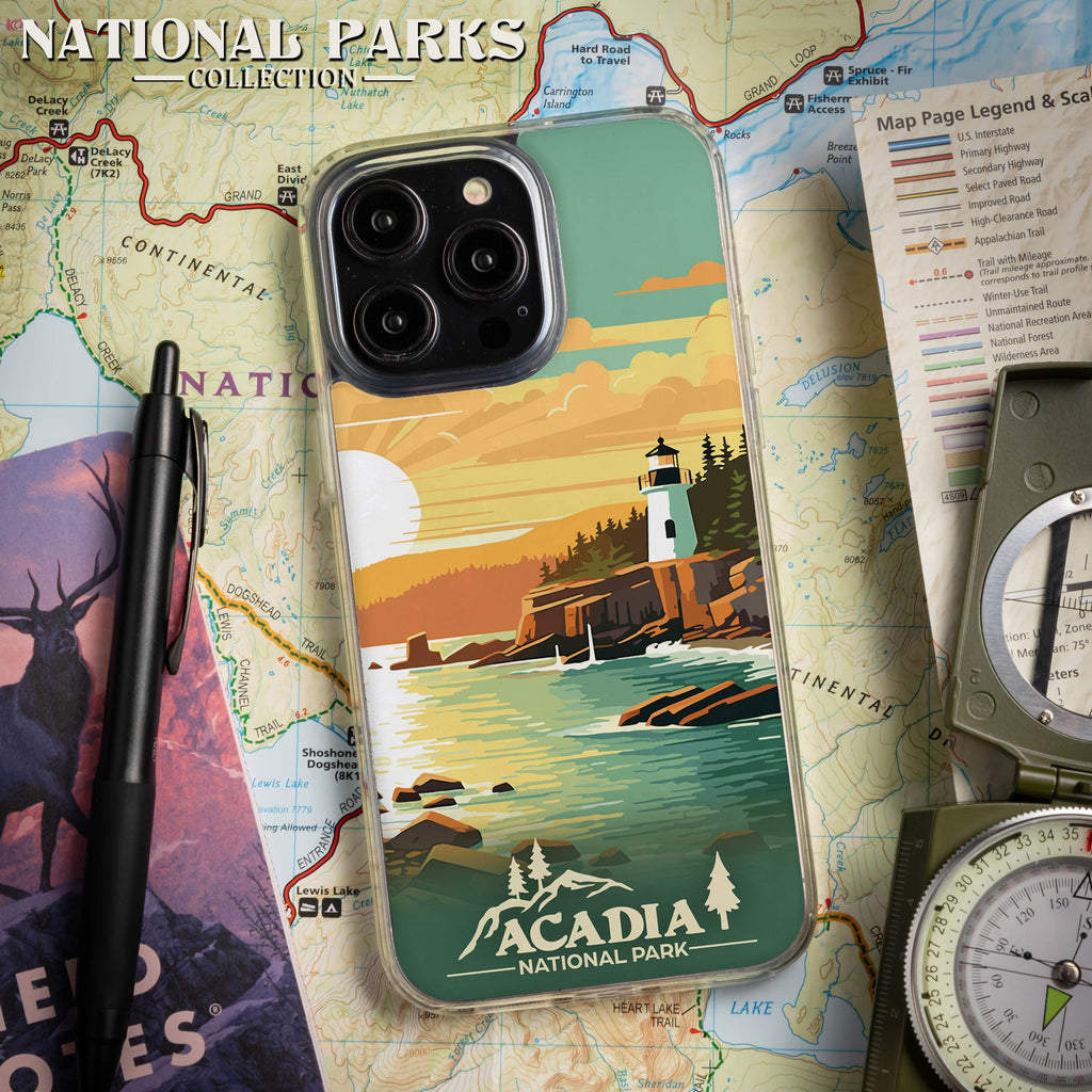 National Parks Acadia HD Apple iPhone 11 Series Phone Case