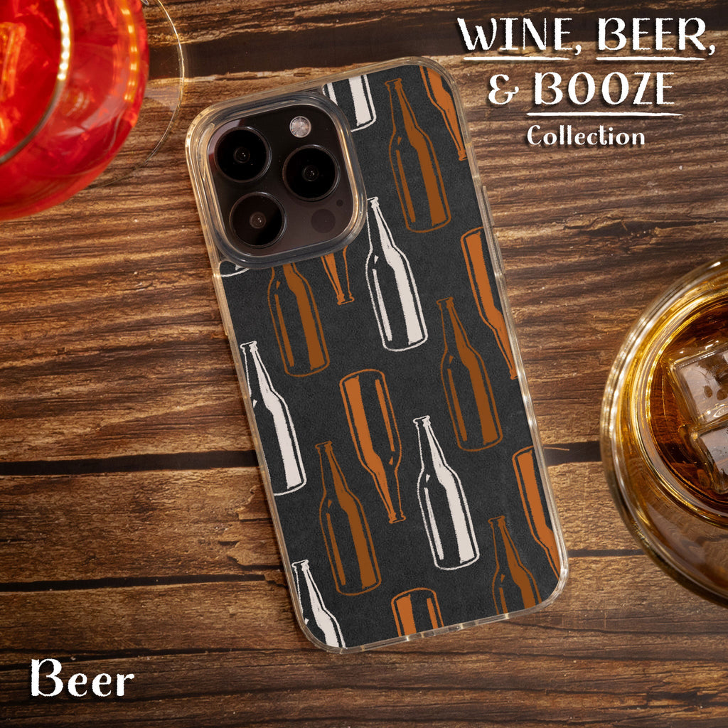 Wine, Beer, & Booze HD Apple iPhone 14 Series Mag-Safe Phone Case