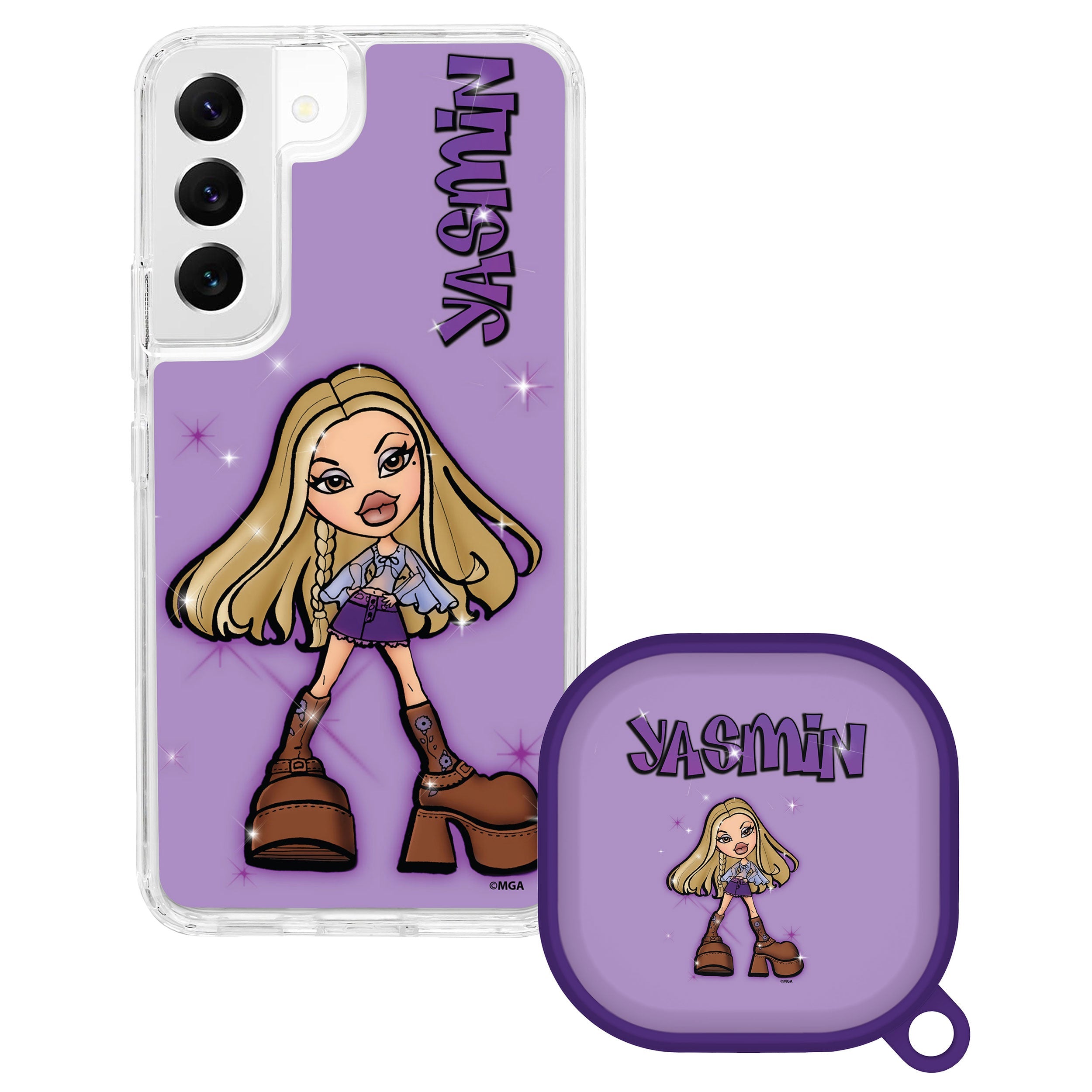 Bratz® Passion For Fashion HD Samsung Galaxy S23 Series and Buds Pro Combo Package