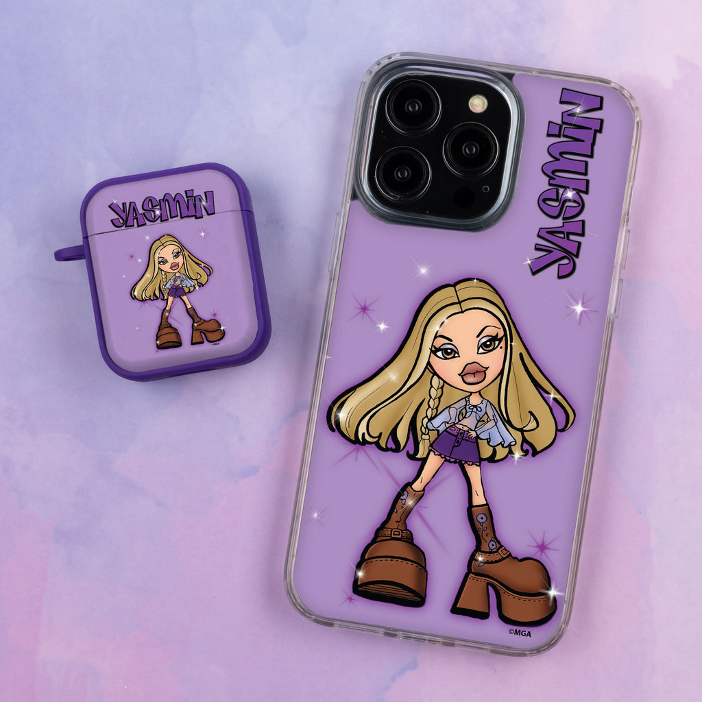 Bratz® Passion For Fashion HD Apple iPhone 12 Mag-Safe Phone Case and AirPods Gen 1 & 2 Combo Package