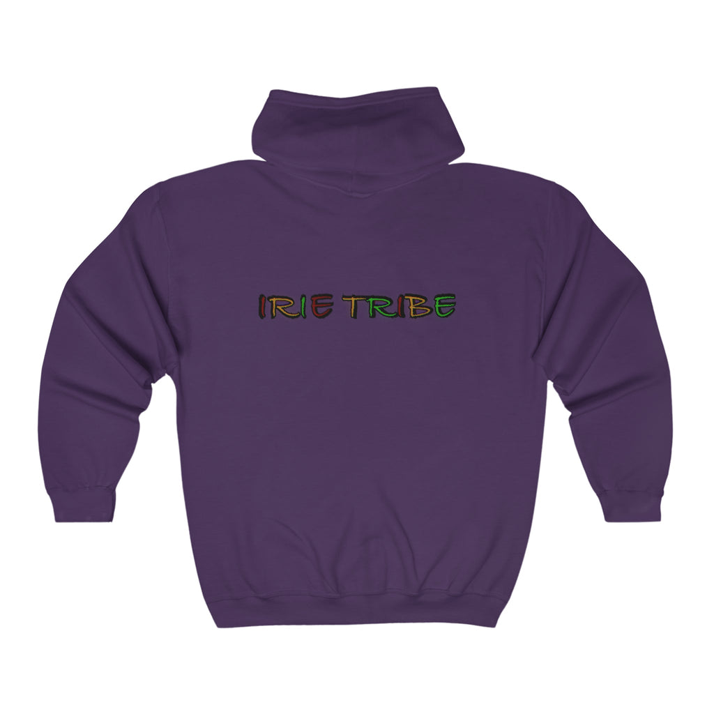 Irie Tribe  Full Zip Hooded Sweatshirt