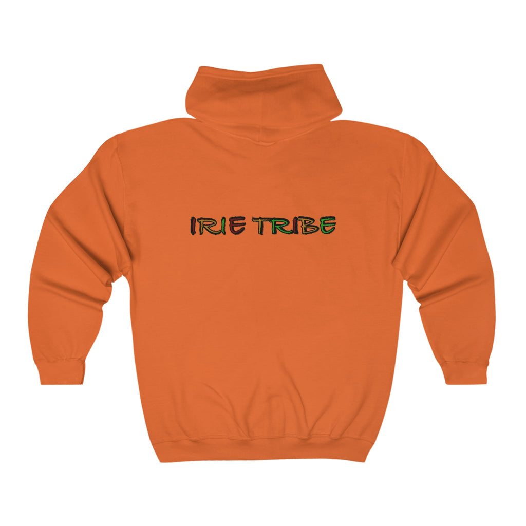 Irie Tribe  Full Zip Hooded Sweatshirt
