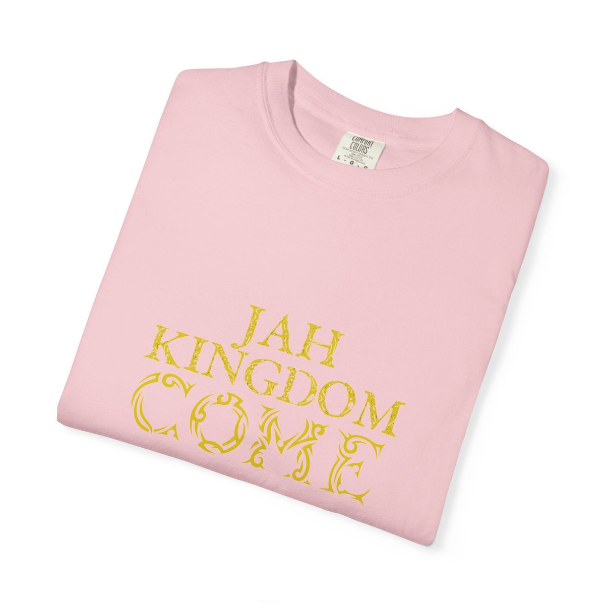 Jah Kingdom Come — Gold Script Reggae Faith