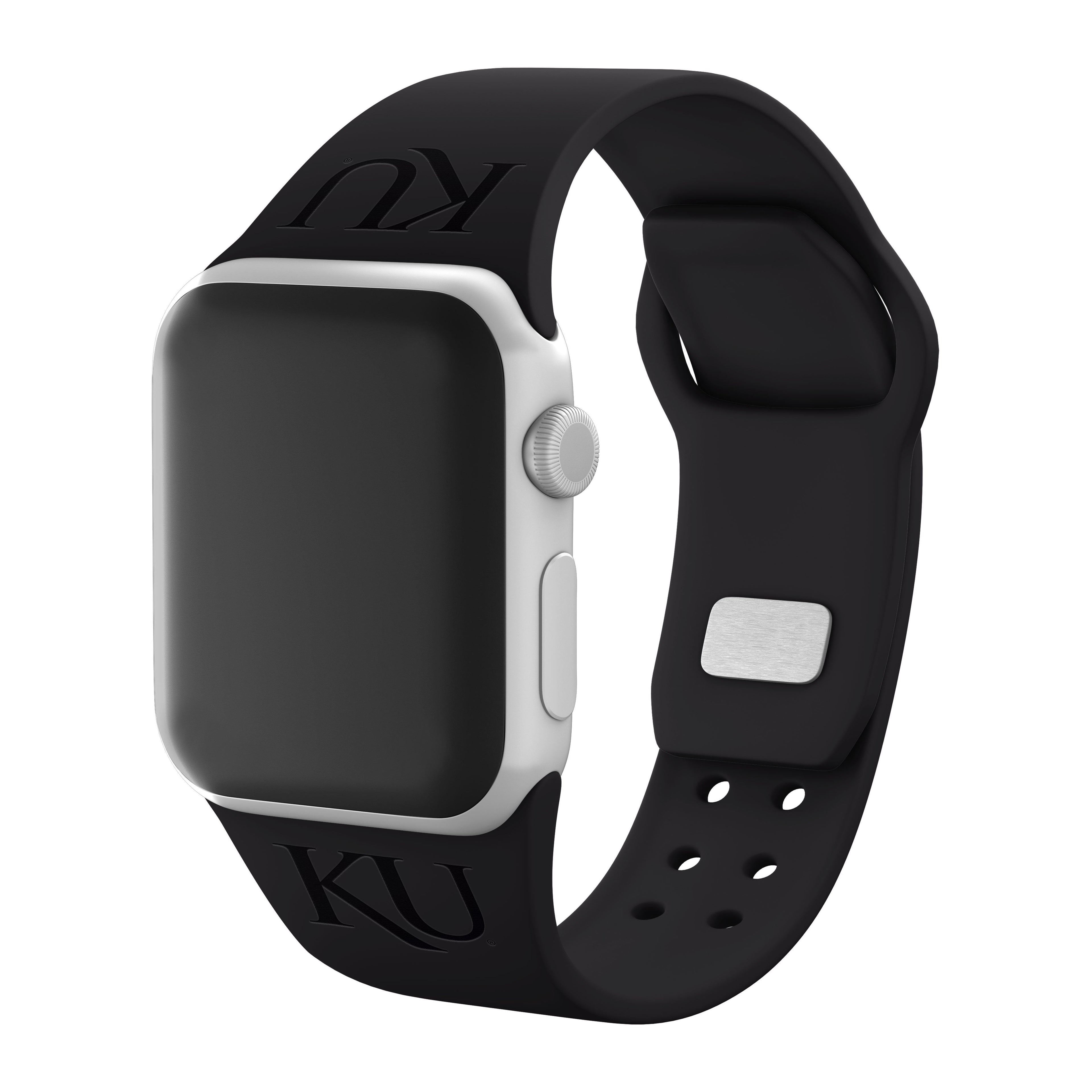 Kansas Jayhawks Engraved Apple Watch Band