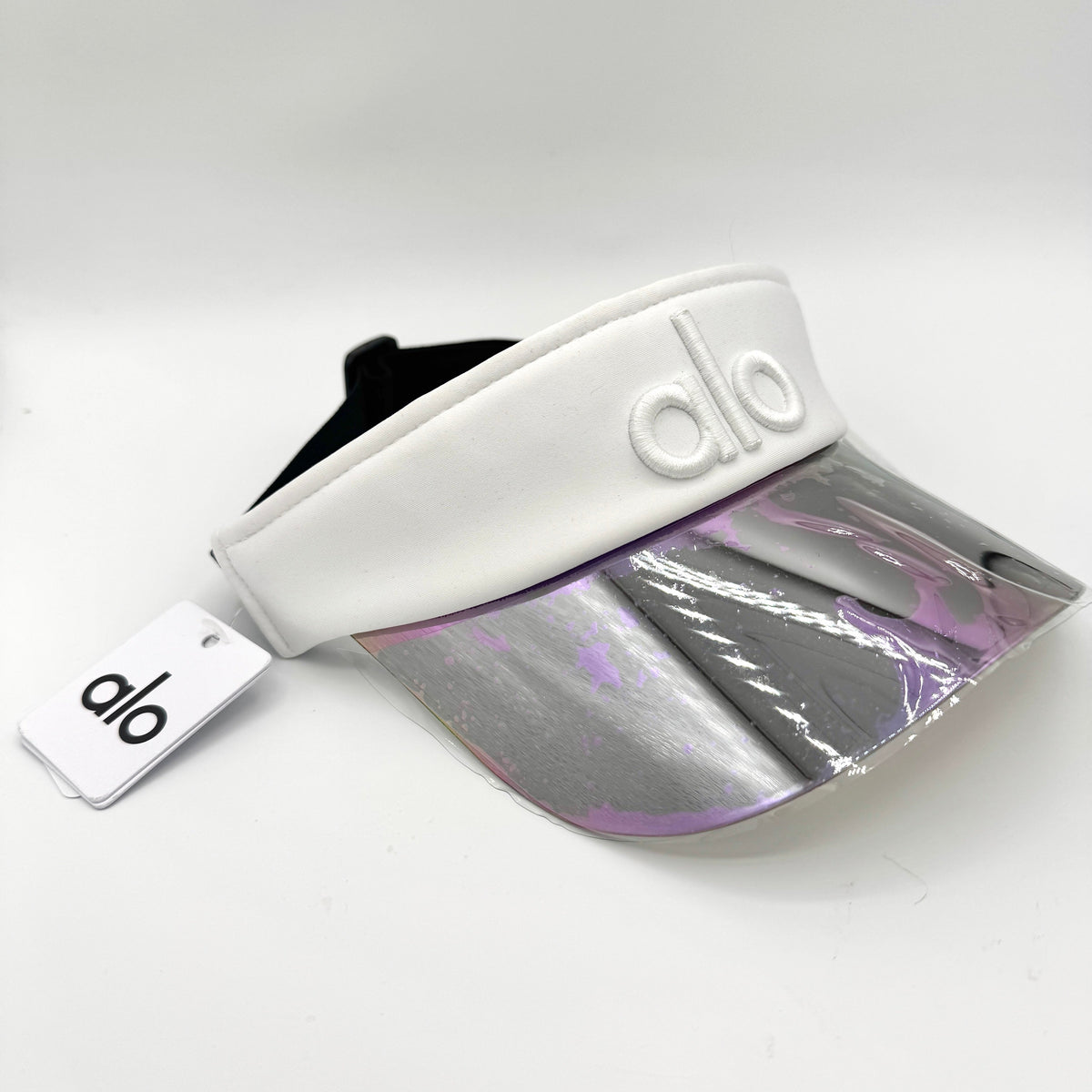 Alo Yoga Airlift Solar Visor - White