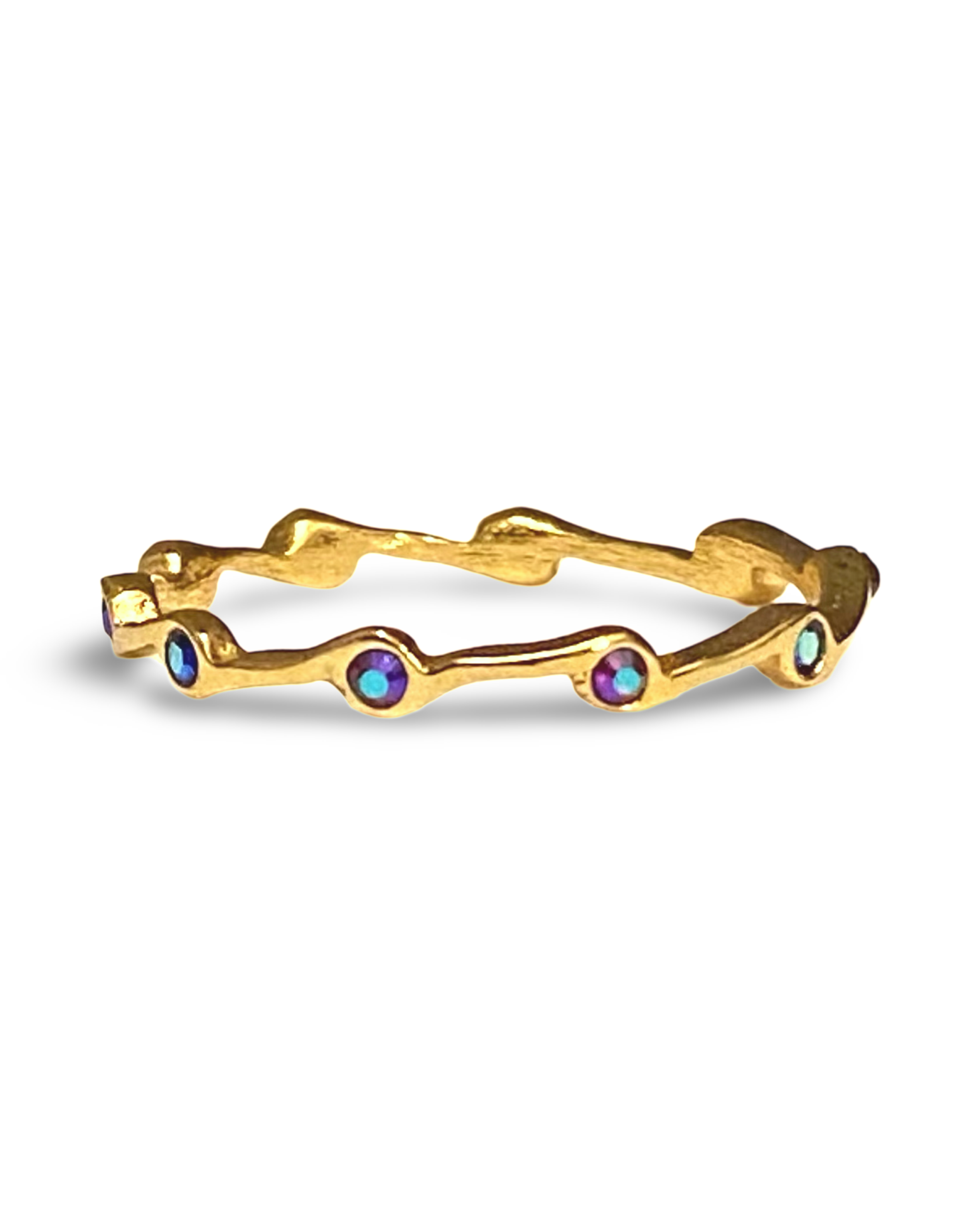 Alexandrite Birthstone Stacker Ring by The Urban Charm