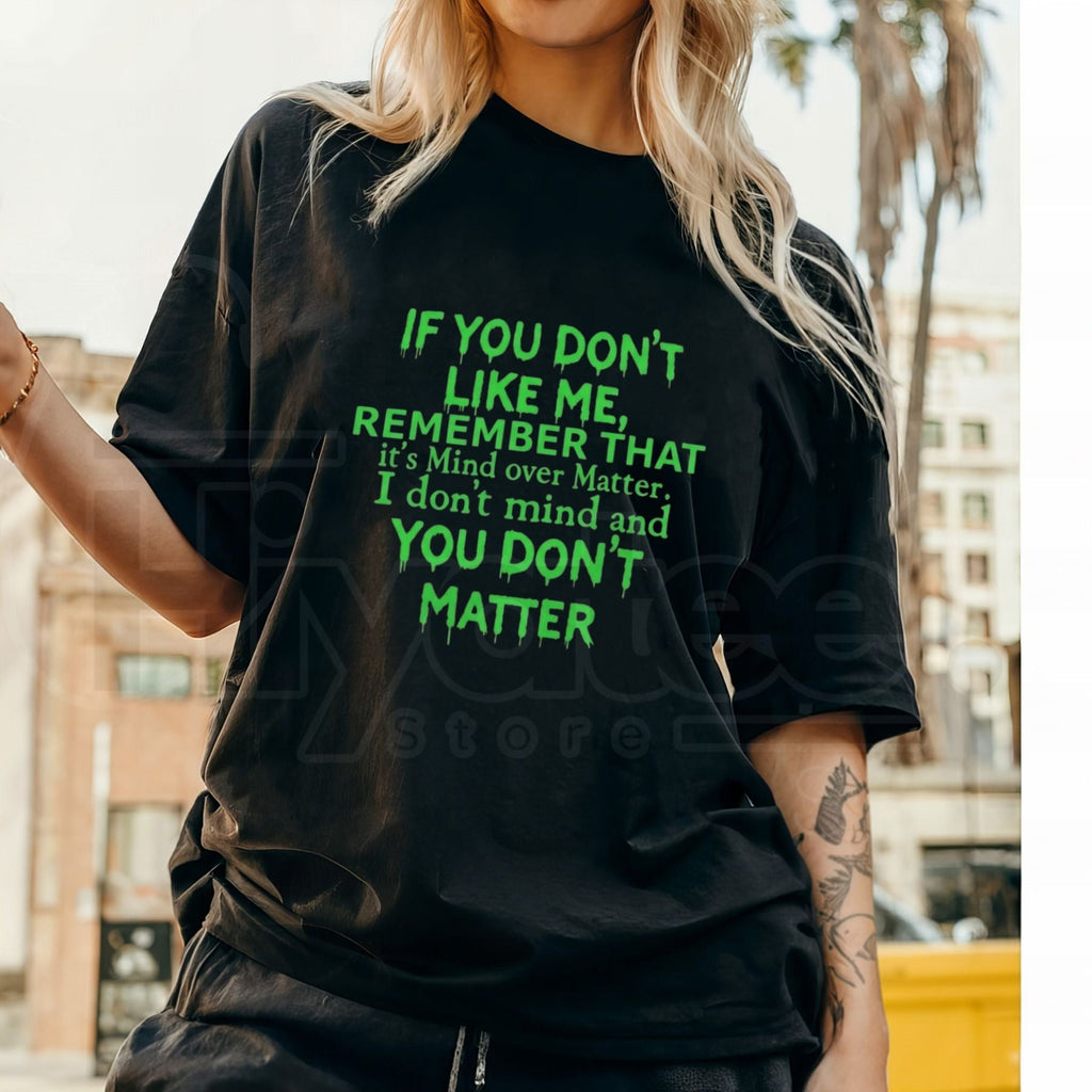 Plus Size Mind Over Matter T-Shirt