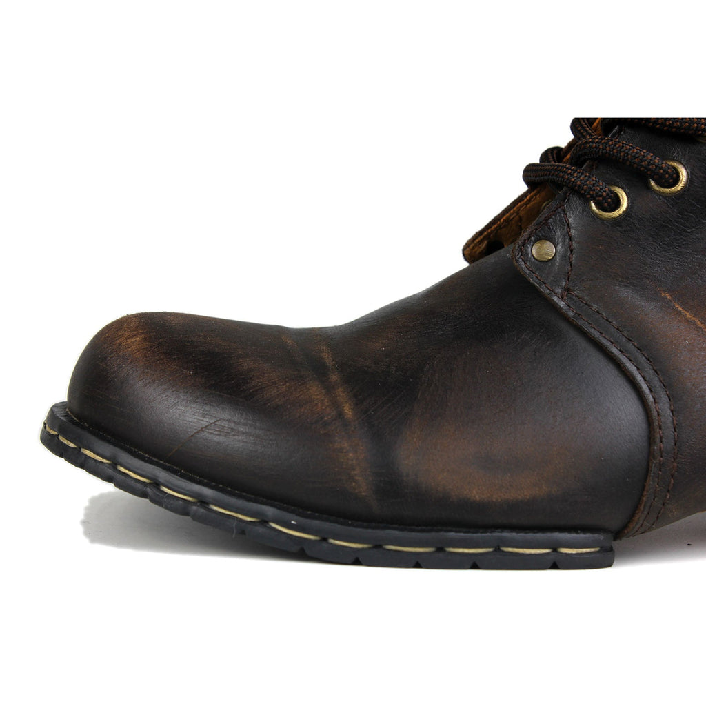 Men's Leather Ankle Boots OSS-6015-2-Retro