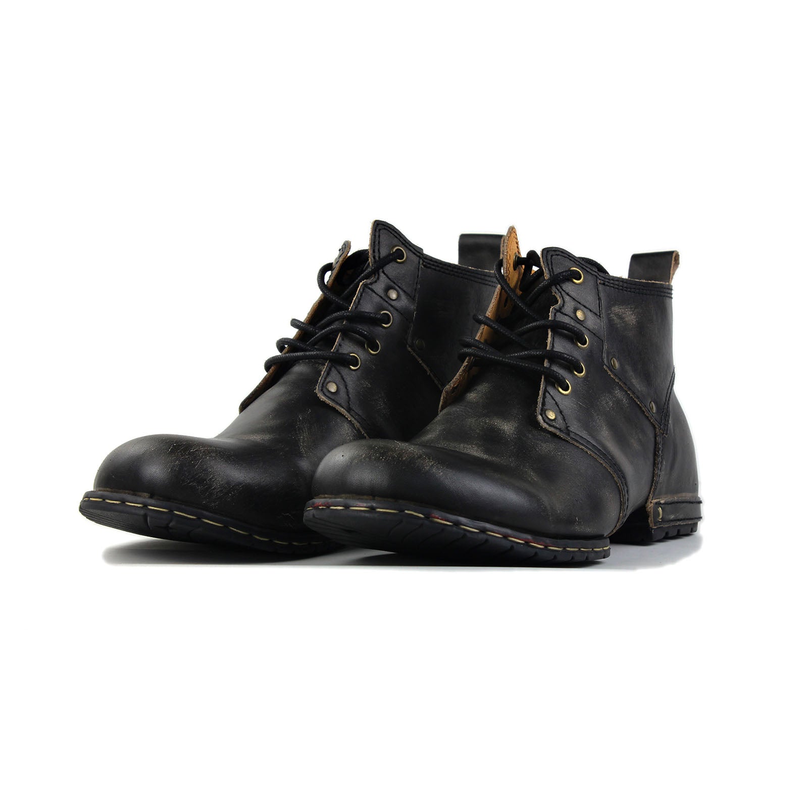 Men's Leather Ankle Boots OSS-6015-2-Retro