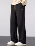 Men's Plus Size Casual Loose Fit Drawstring Pants