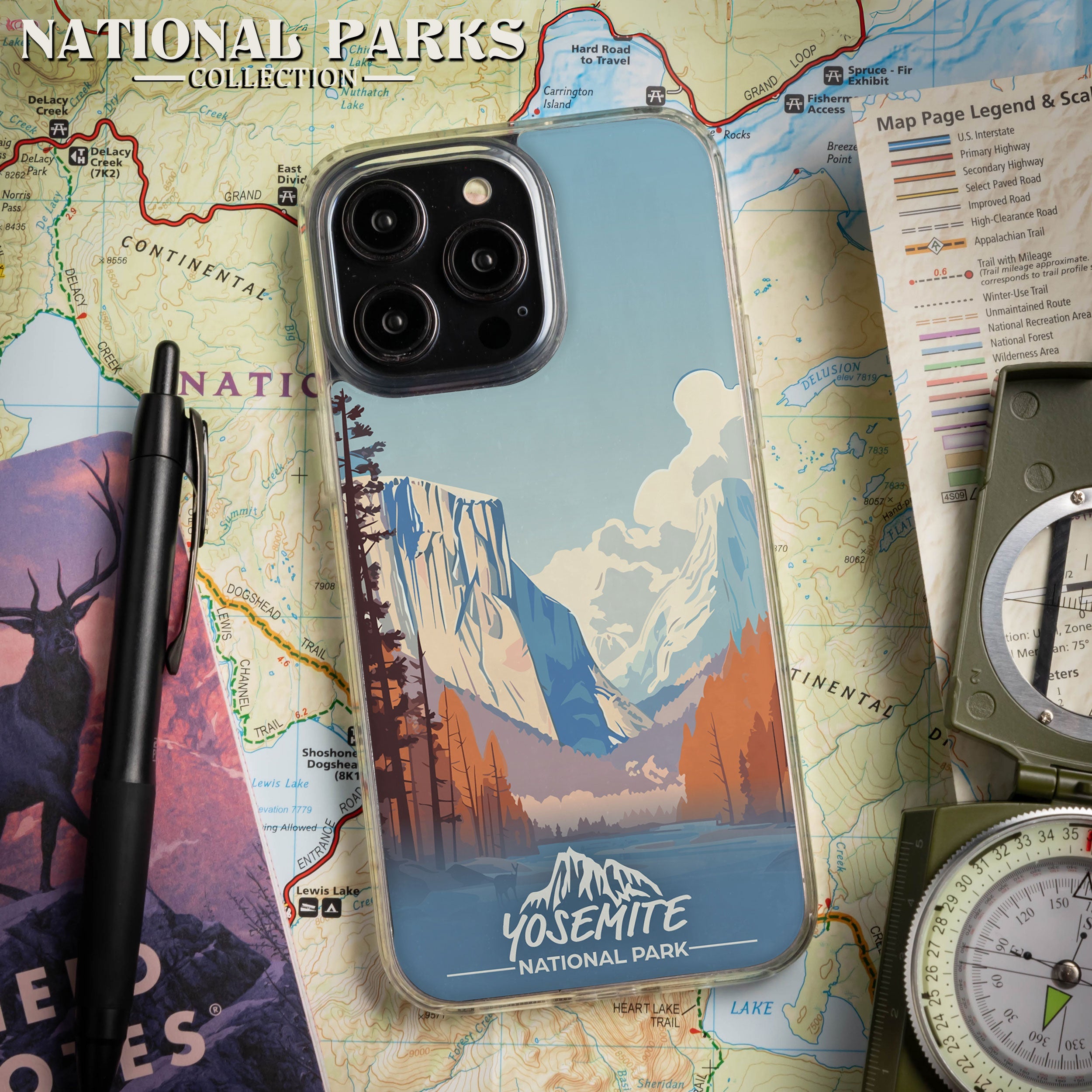 National Parks Yosemite HD Apple iPhone 12 Series Mag-Safe Phone Case