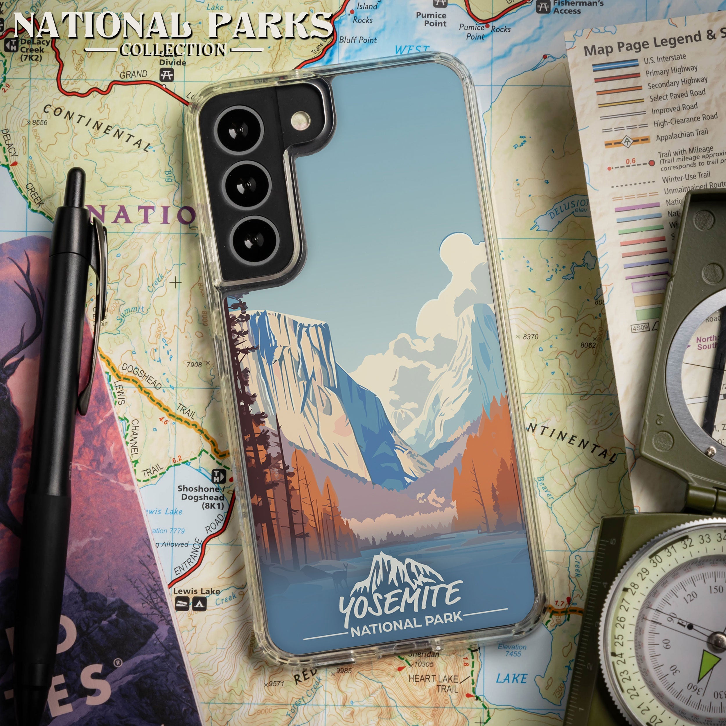 National Parks Yosemite HD Samsung Galaxy S24 Phone Case