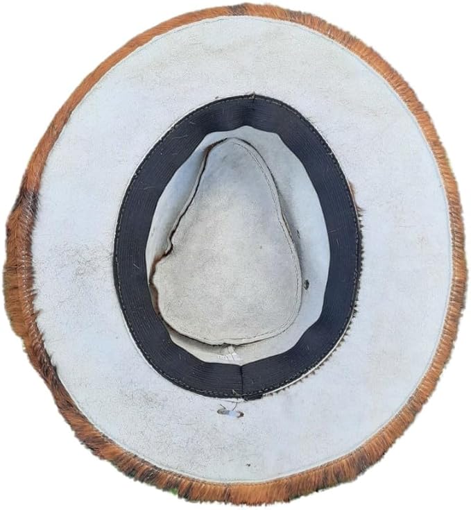 Frontier Cowhide Fur-on Rancher Hat