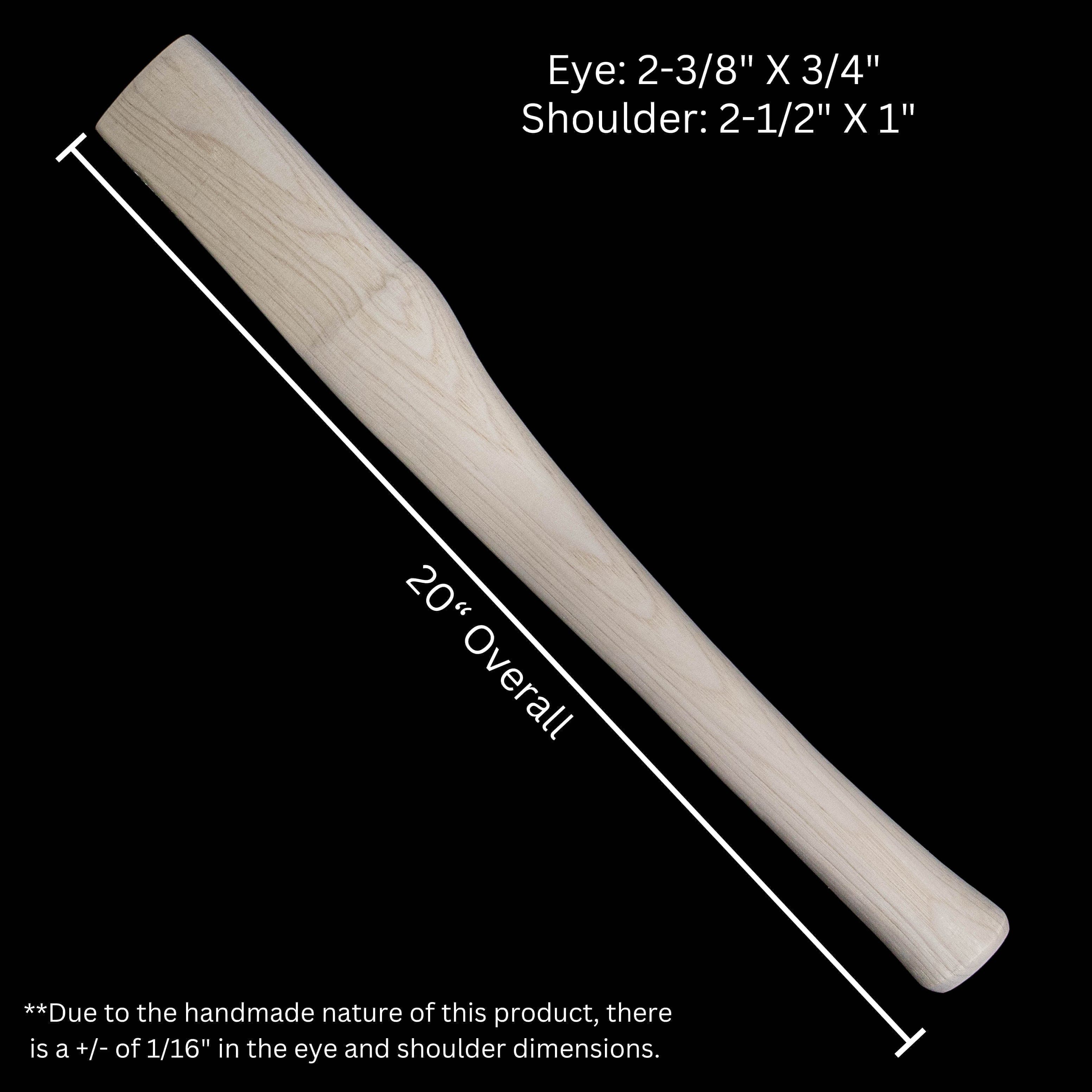 Whiskey River Premium Heritage 20S Handle - 20"