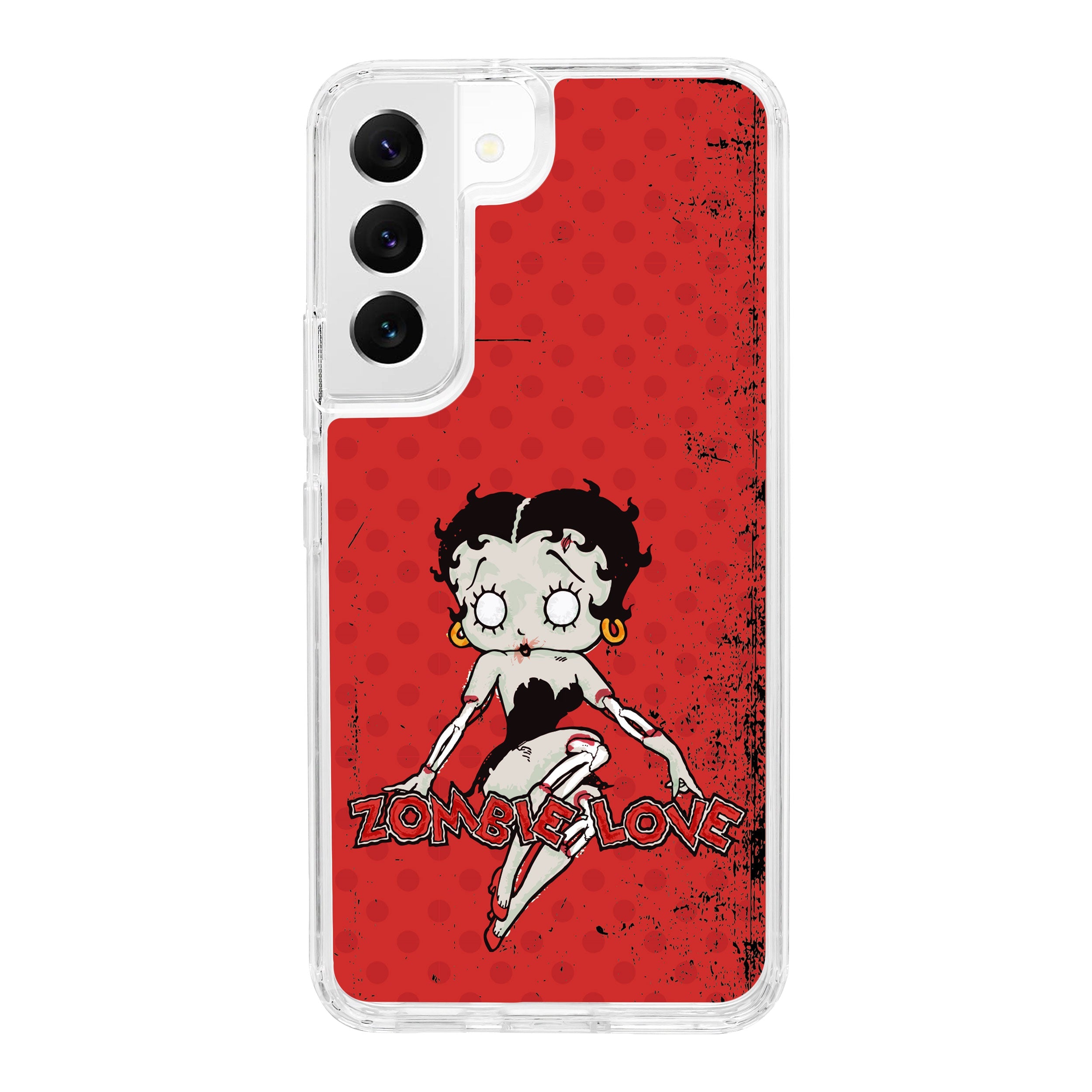Betty Boop Zombie Love HD Samsung Galaxy S24 Phone Case