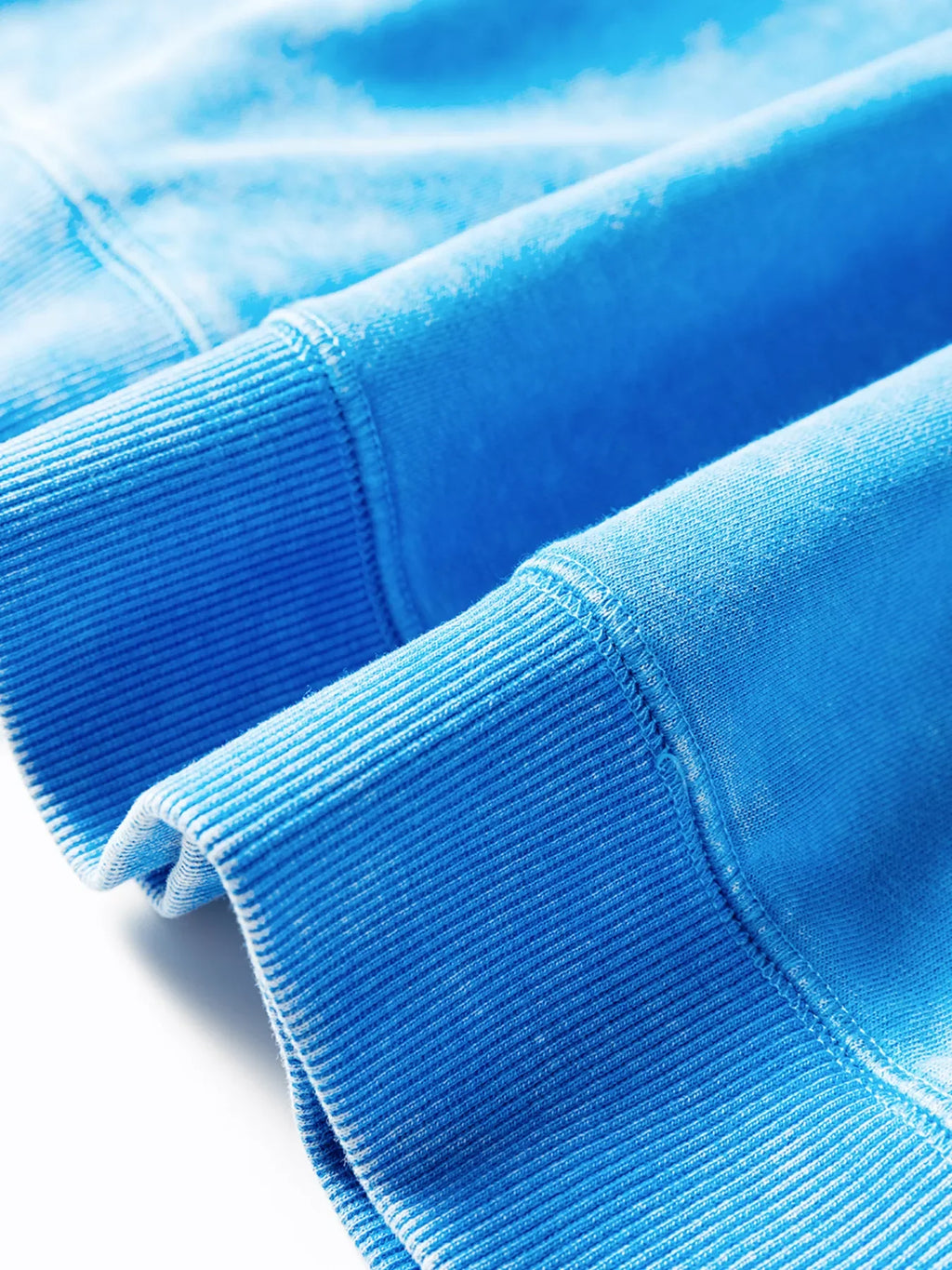 Mineral Wash Raw Seam Double Patched Pocket Sweatshirt