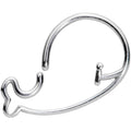 18G Watch Out For the Whale Closure Ring