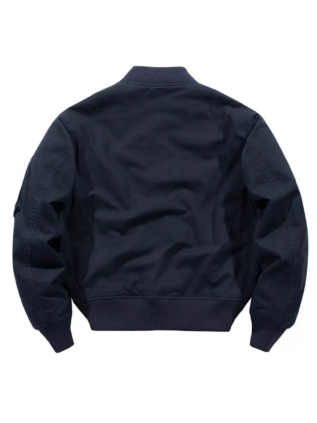 Men's Plus Size Zip Up Classic Bomber Jacket