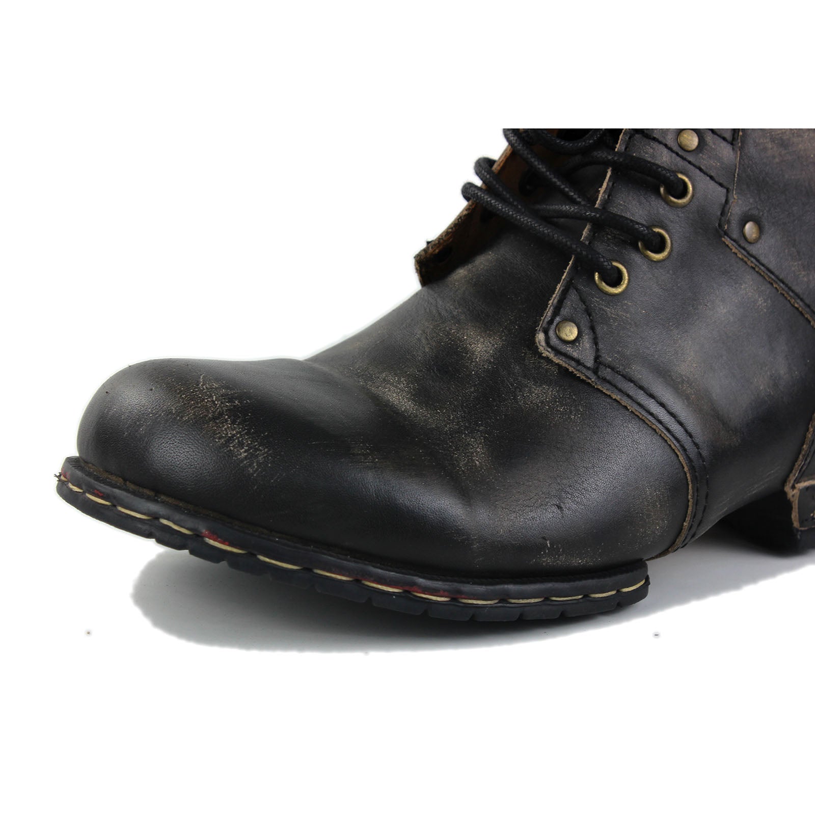 Men's Leather Ankle Boots OSS-6015-2-Retro