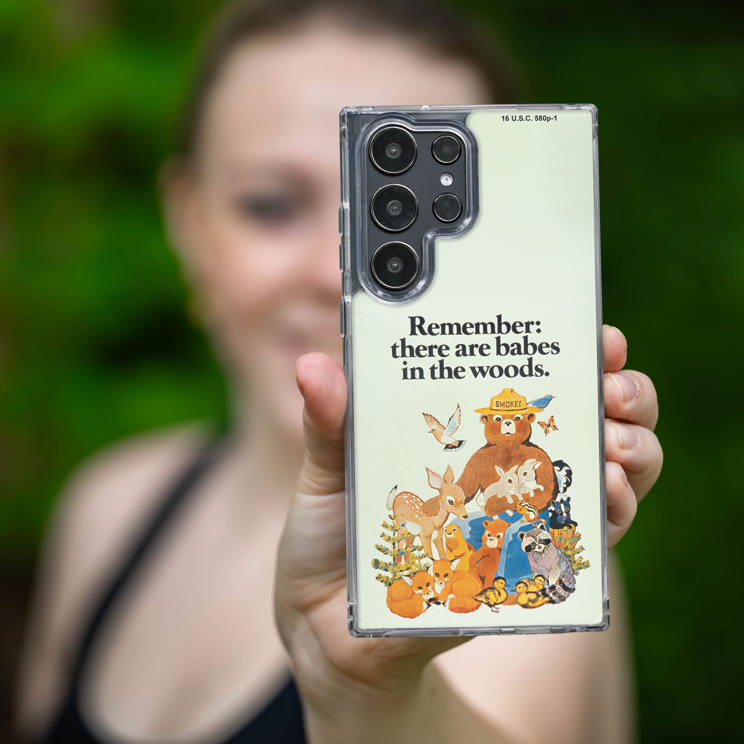 Smokey Bear Classic HD Samsung Galaxy S23 Phone Case