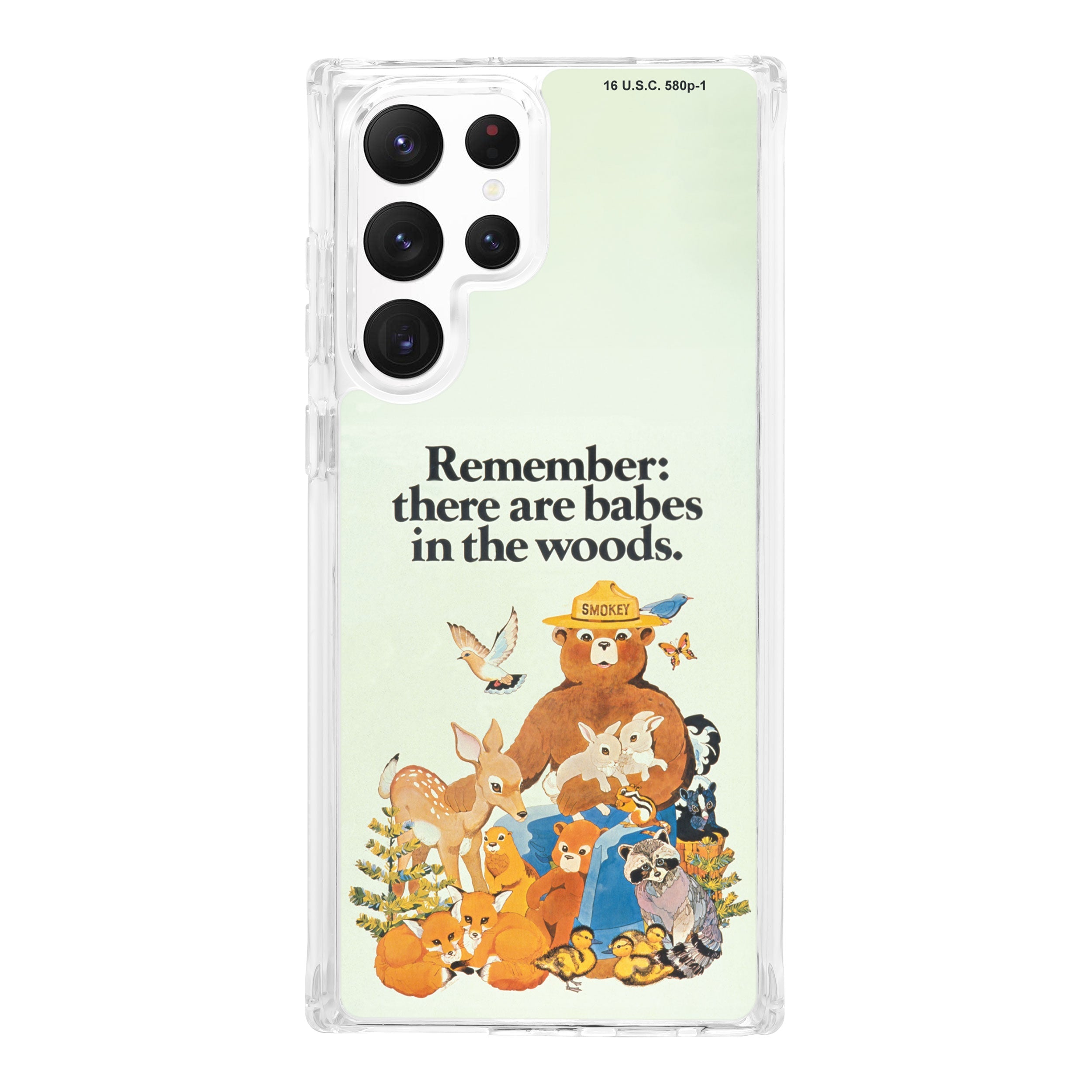 Smokey Bear Classic HD Samsung Galaxy S23 Phone Case