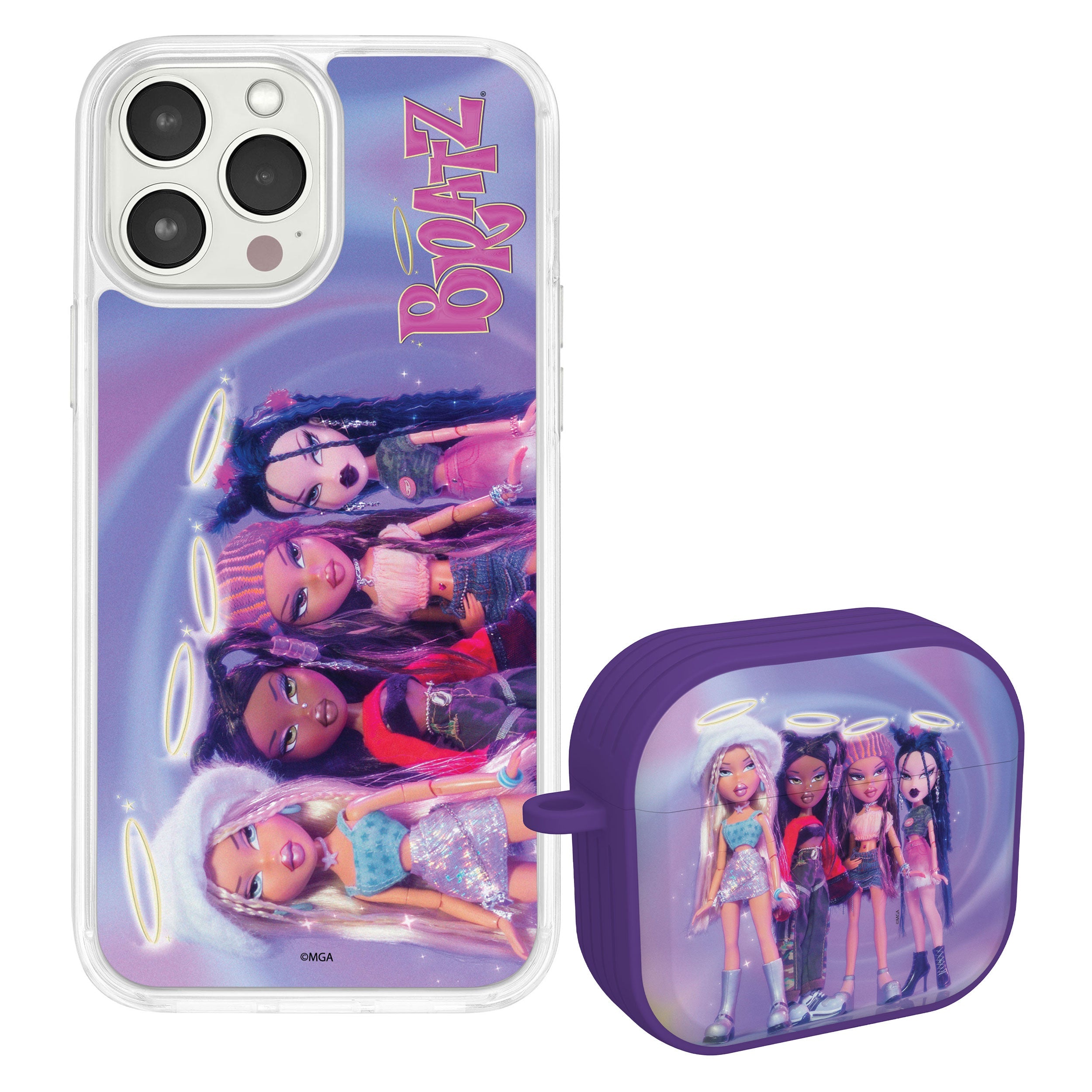 Bratz® Classic HD Apple iPhone 15 Mag-Safe Phone Case and AirPods Gen 3 Combo Package