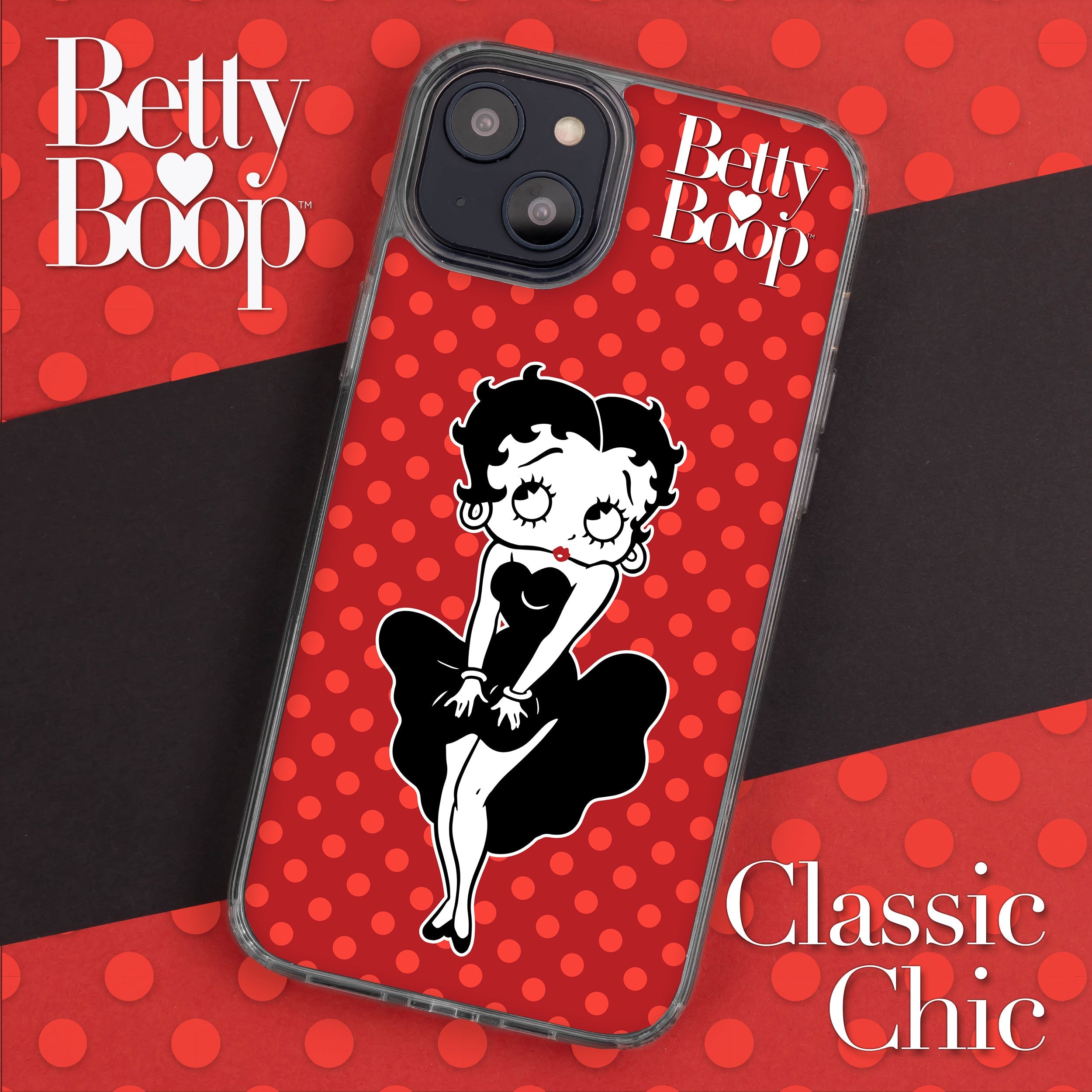 Betty Boop Classic HD Apple iPhone 16 Mag-Safe Phone Case