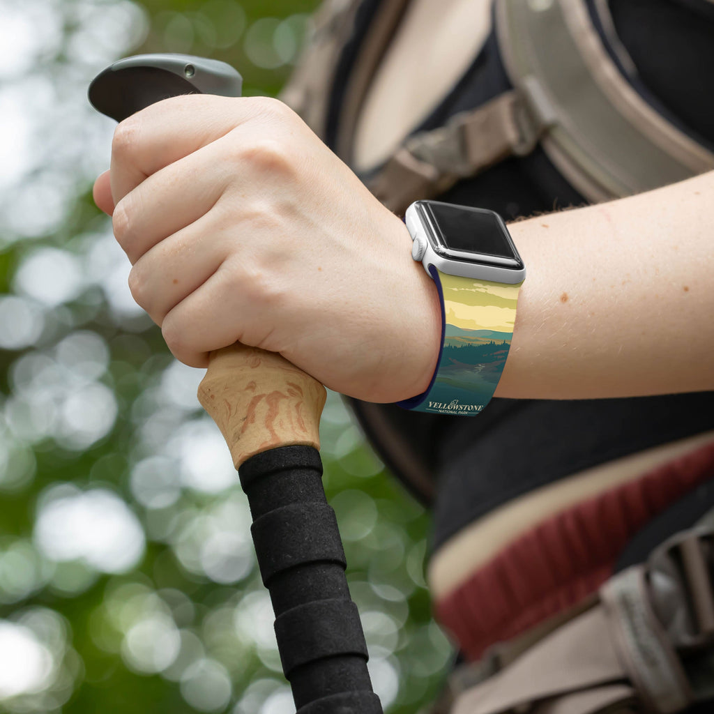 National Parks Yellowstone HD Fitbit Versa 3 & Sense 1 Watch Band