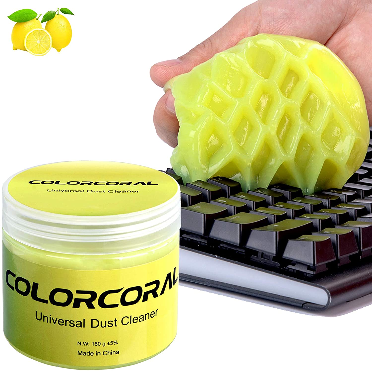 Universal Dust Gel Cleaner for Keyboards, Cars and Small locations