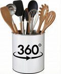 Rotating Utensil Holder — Metal