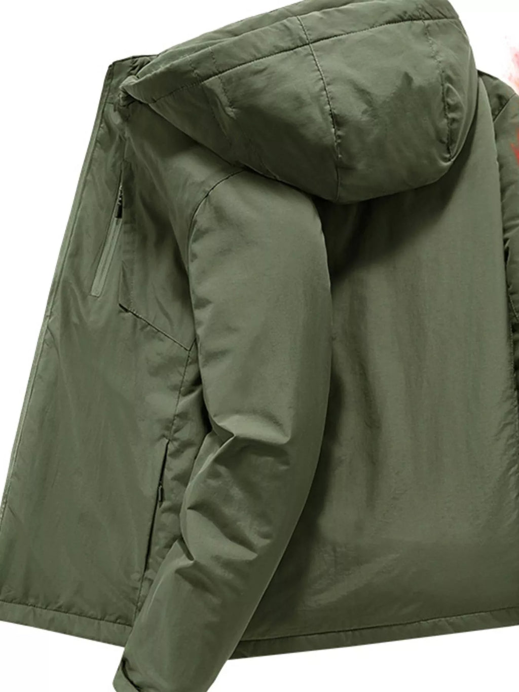 Men's Plus Size Casual Hooded Windproof Outdoor Jacket