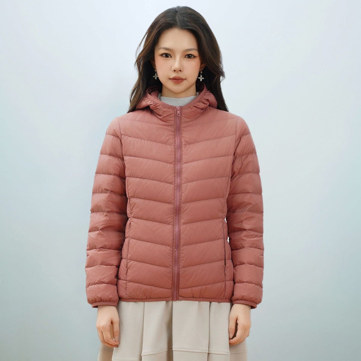 Women's Lightweight Down Jacket For FallWinter