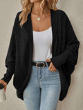 European And American Fashion Autumn And Winter New Knitted Cardigan Aliexpress Pure Color Cardigan Mid-Length Knitted Knitwear